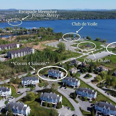 *Nouveaute* Foyer Au Bois, Plage, Montagne Et + Magog Buitenkant foto