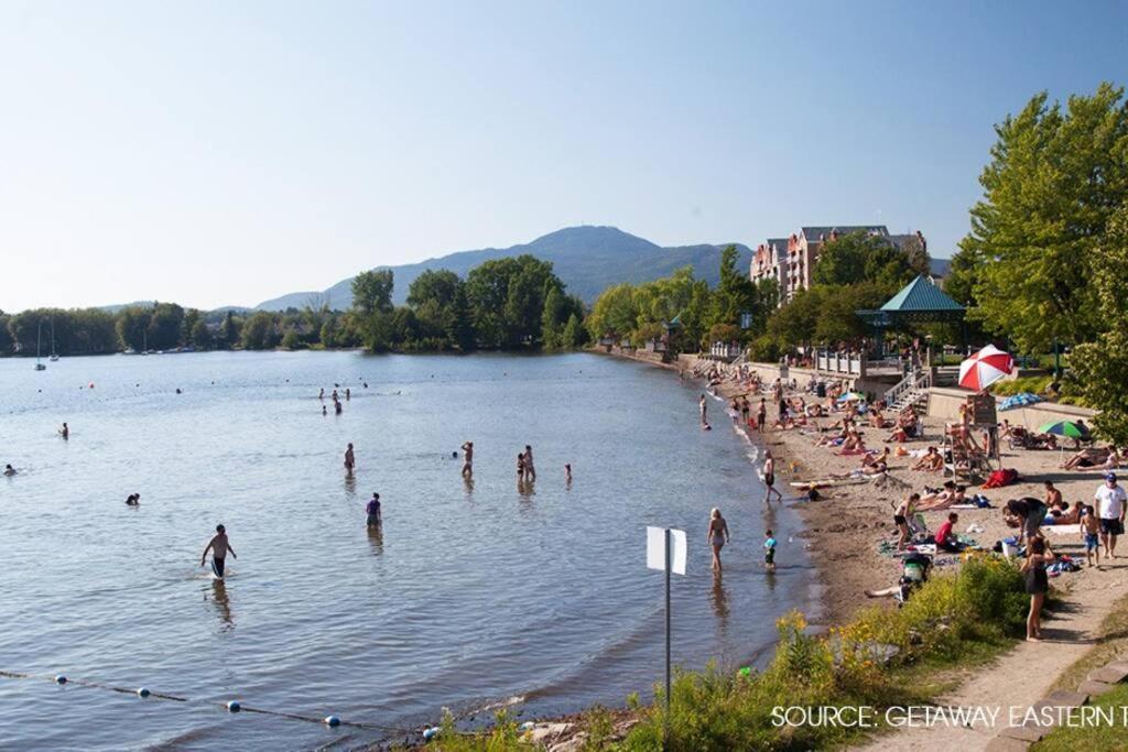 *Nouveaute* Foyer Au Bois, Plage, Montagne Et + Magog Buitenkant foto
